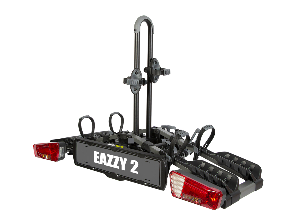 Buzzrack Eazzy-2 - Cykelholder til 2 cykler - 13-pol - Sammenklappelig